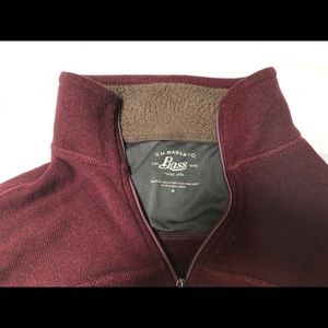 Men’s G.H. Bass & Co Maroon Fleece